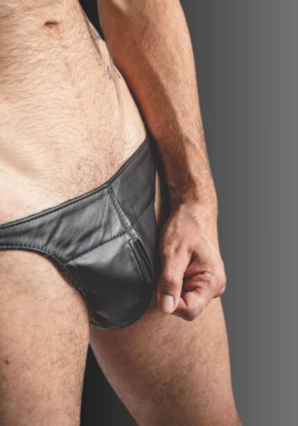 Mens Leather Thong Underwear Two Belts, gay underwear fetish, gay underwear, mens jock underwear, BDSM underwear for sale