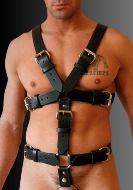 BDSM Body Harness Men, body harness leather, bondage body harness, leather full body harness, full body harness bondage, gay body harness for sale