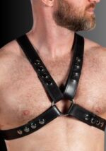 Men Bondage Harness Top Leather for sale