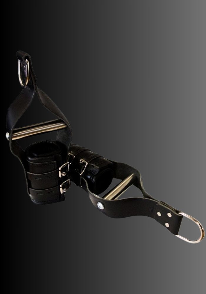 Metal Wrist Suspension Bondage, suspension bondage, BDSM suspension bar, wrist suspension BDSM, BDSM suspension for sale