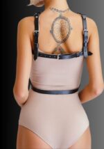 Leather Harness polly, bust harness, BDSM breast harness, sex harness for sale
