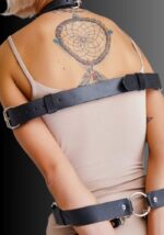 Leather Bondage Harness, full body bondage harness, female BDSM Harness, fetish harness women, BDSM harness for women for sale