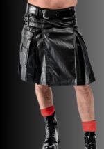 Leather Utility Kilt, mens leather skirt, leather skirt men, leather kilts, mens utility kilts for sale